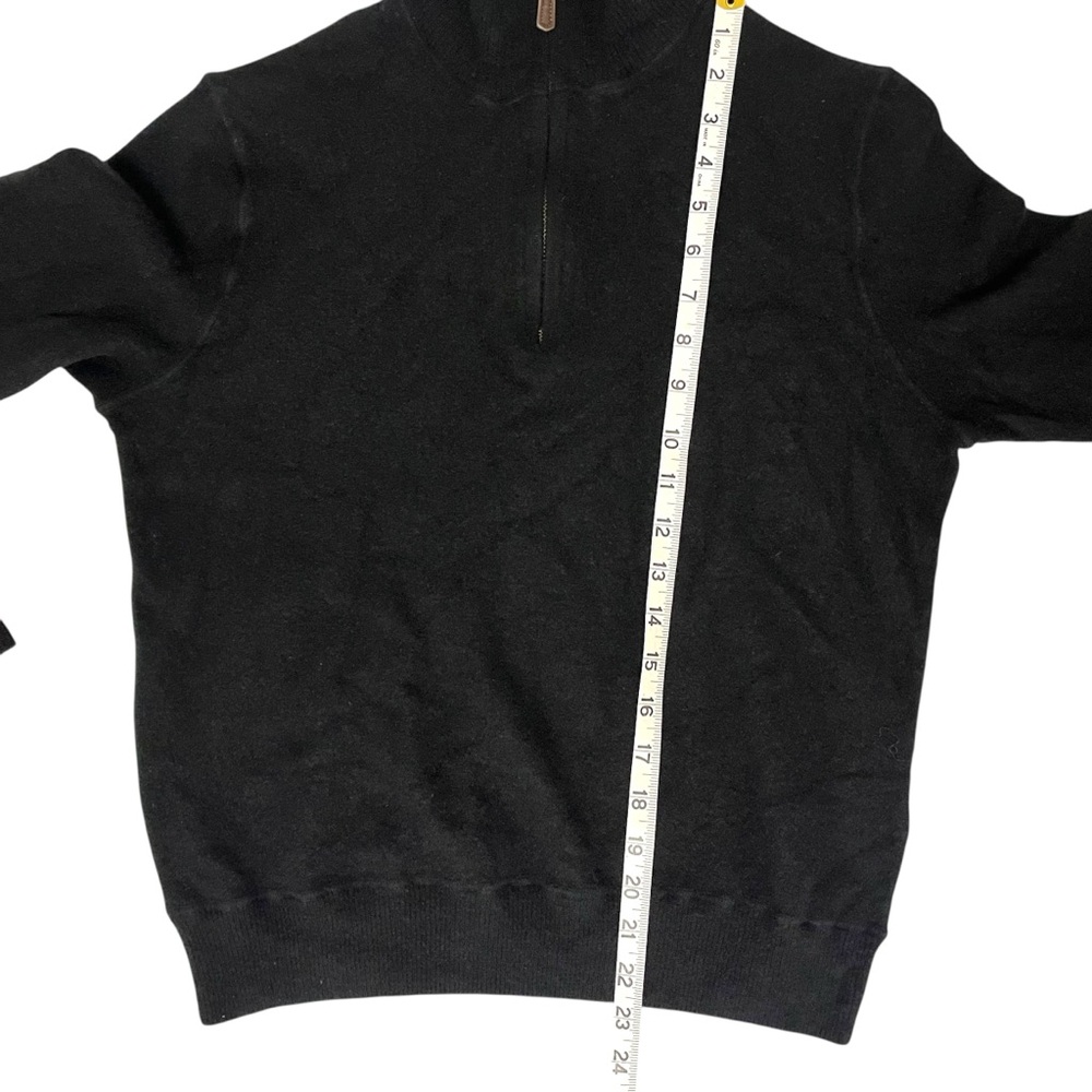 Polo Ralph Lauren Washable Cashmere Half Zip Sweater Men’s M Gray (Fits Small) - Picture 5 of 12